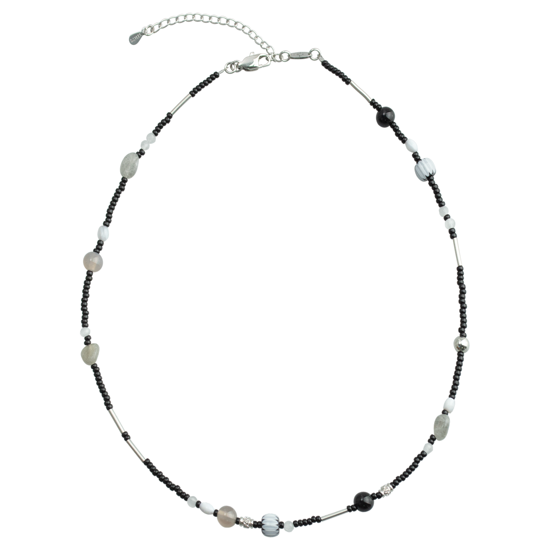리오므 블랑누아 베네치아 목걸이 2mm(Riomeu Blanc Noir Venezia Necklace 2mm)