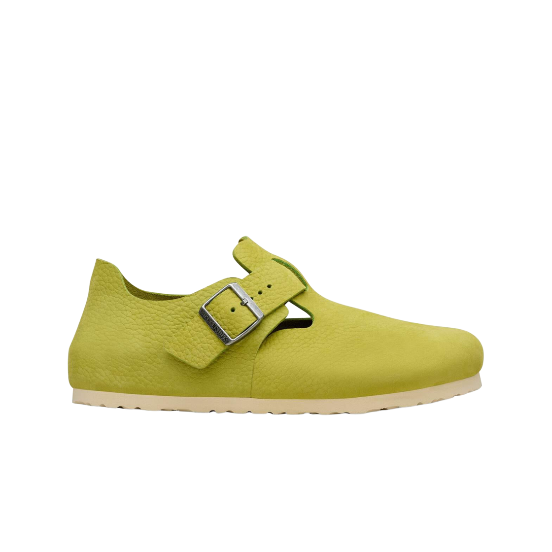 1032179 Birkenstock London Nubuk Leather Archive Mid Green - Narrow