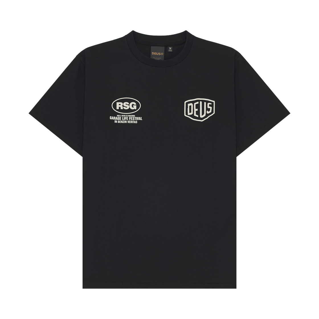 데우스 엑스 마키나 x RSG 개러지 라이프 페스티벌 티셔츠 블랙(Deus Ex Machina x RSG Garage Life Festival T-Shirt Black) - 2