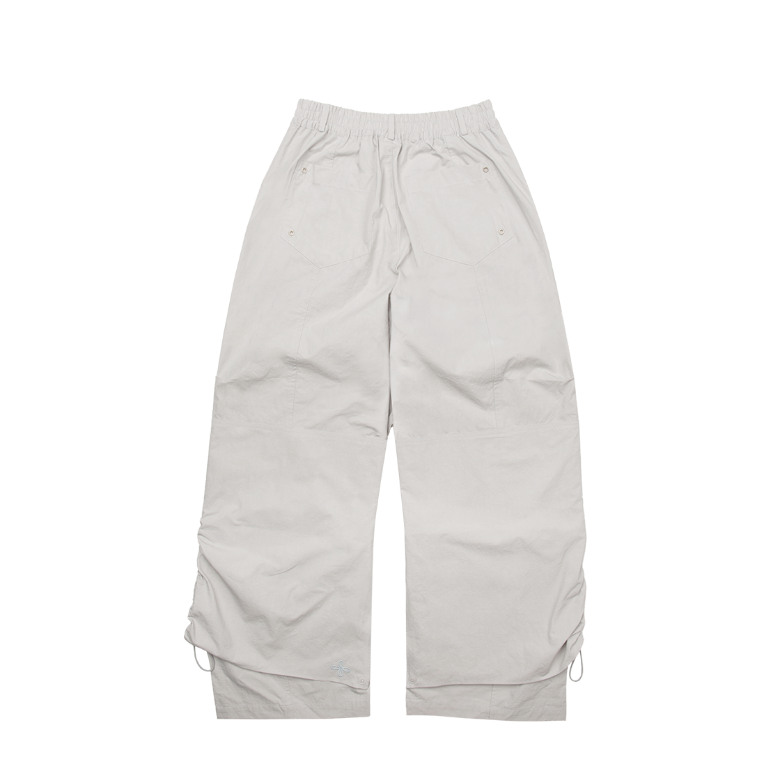 리오므 레이어드 스트링 셔링 팬츠_Gray(Riomeu Layered String Shirring Pants_Gray) - 2
