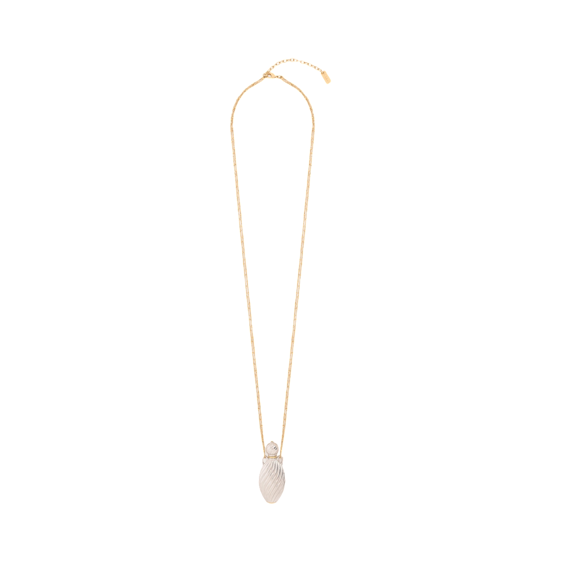 (W) 끌로에 미러 펜던트 네클리스 골드 실버((W) Chloe Mirror Pendant Necklace Gold Silver) - 1