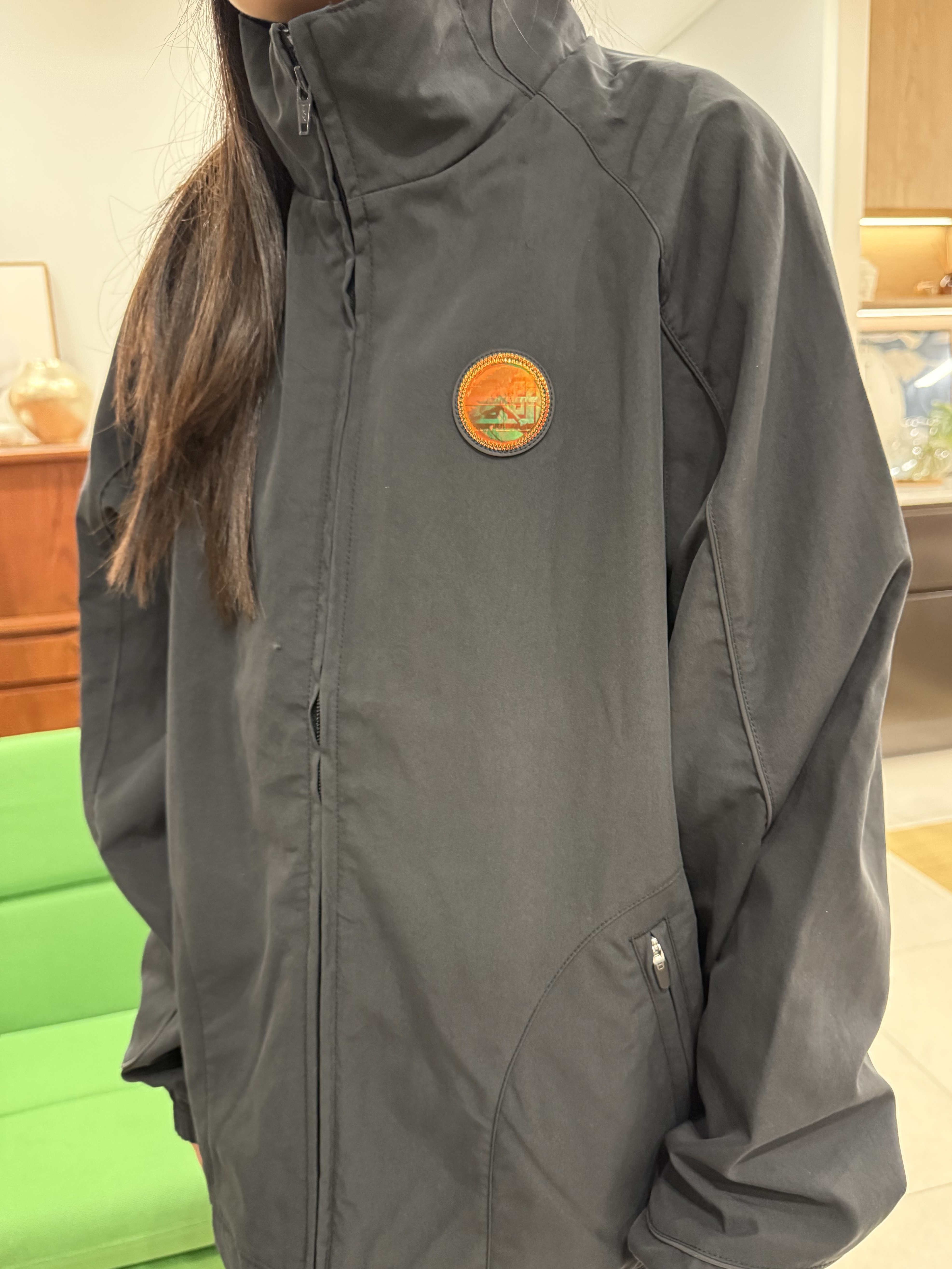 Supreme x Jordan Track Jacket Black - 26SS 착용 스타일 - 4