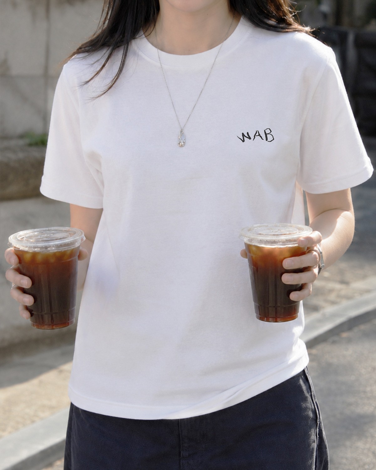 [KREAM 단독] 왓어브레드 스크립트 숏 슬리브 화이트([KREAM 단독] What A Bread Script Short Sleeve Tee White) - 3