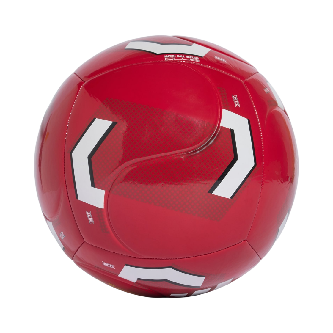 아디다스 맨체스터 유나이티드 홈 클럽 볼 엠유에프씨 레드 화이트(Adidas Manchester United Home Club Ball Mufc Red White) - 2