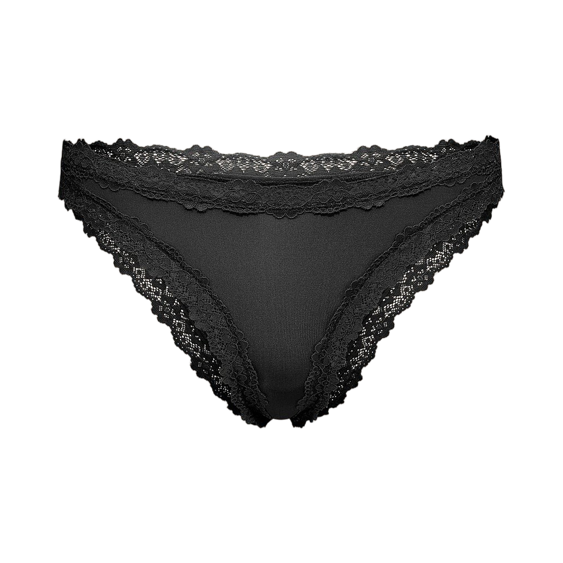 (W) 빅토리아 시크릿 시에나 하이컷 팬티 제트 블랙((W) Victoria's Secret Siena High-Cut Panty Jet Black)