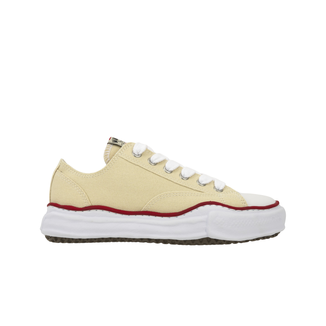 메종 미하라 야스히로 피터슨 OG 솔 캔버스 로우탑 스니커즈 내츄럴(Maison Mihara Yasuhiro Peterson OG Sole Canvas Low-top Sneakers Natural)