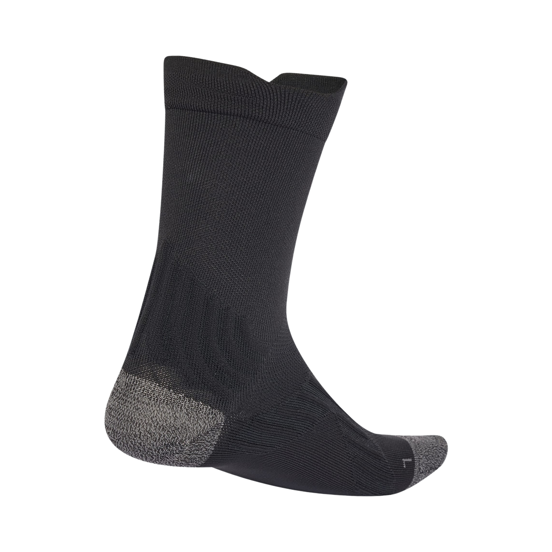 아디다스 러닝 컴피 크루 삭스 블랙 그레이 파이브(Adidas Running Comfy Crew Socks Black Grey Five) - 2
