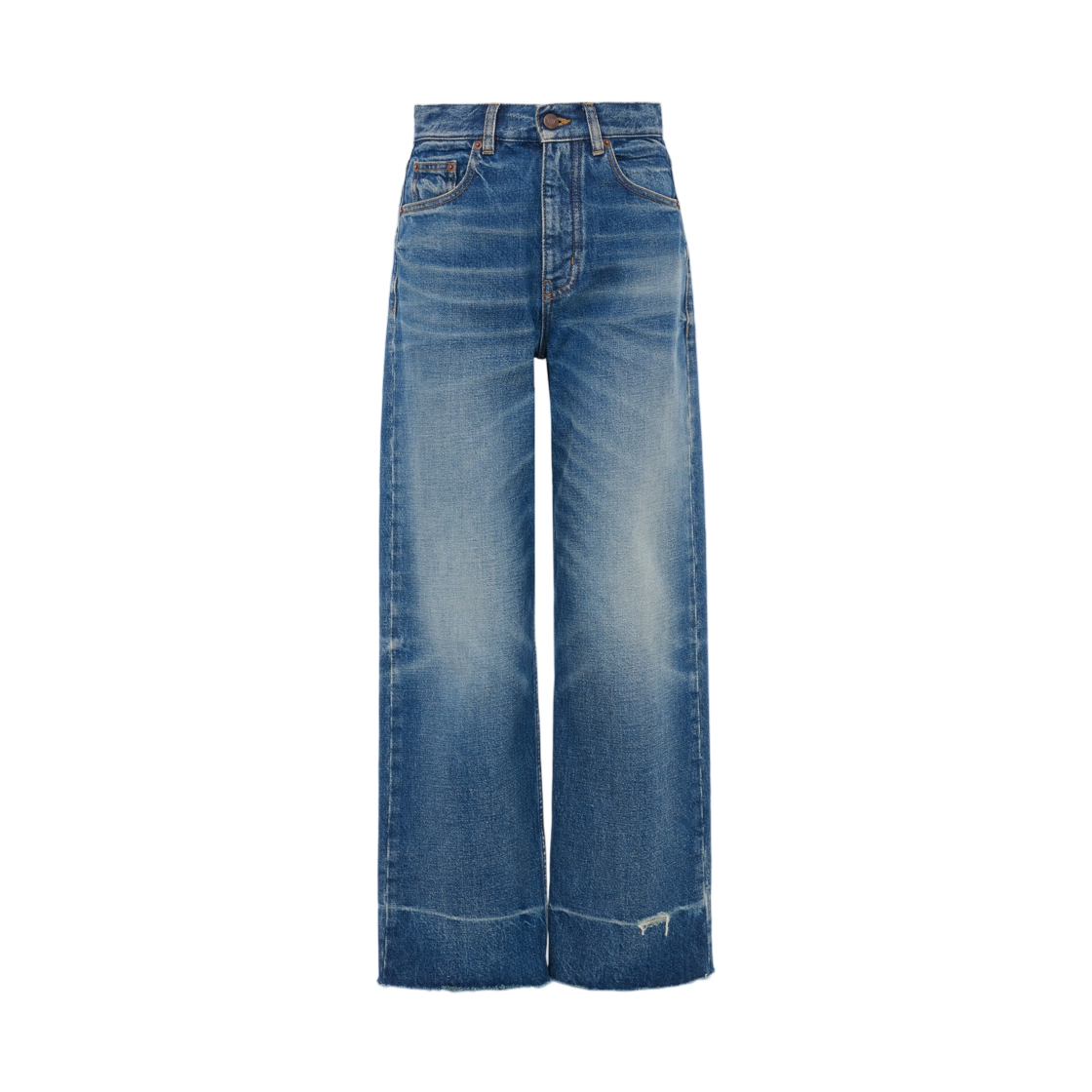 (W) 끌로에 부츠컷 진 데님 다크 코발트((W) Chloe Bootcut Jeans in Denim Dark Cobalt) - 1