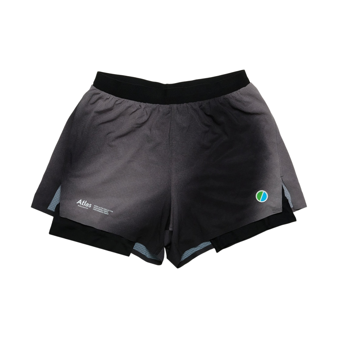 아틀라스 콜렉티프 에리아 울트라 남성 2 in 1 쇼츠 블랙(Atlas COLLECTIF Aeria Ultra MENS 2 in 1 Shorts BK)