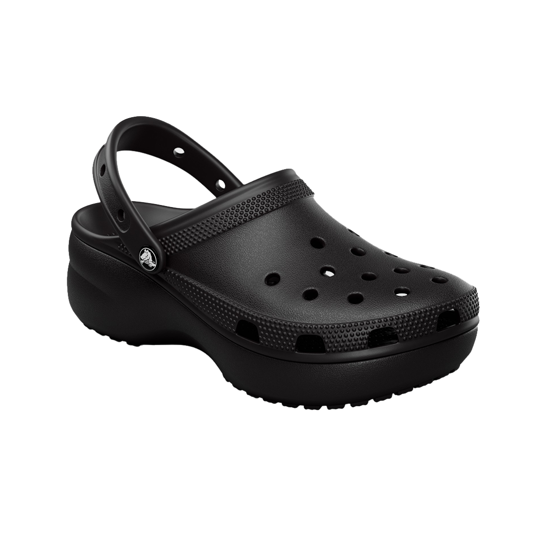 크록스 클래식 플랫폼 클로그 블랙 26SWCL206750(Crocs CLASSIC PLATFORM CLOG W BK 26SWCL206750) - 3