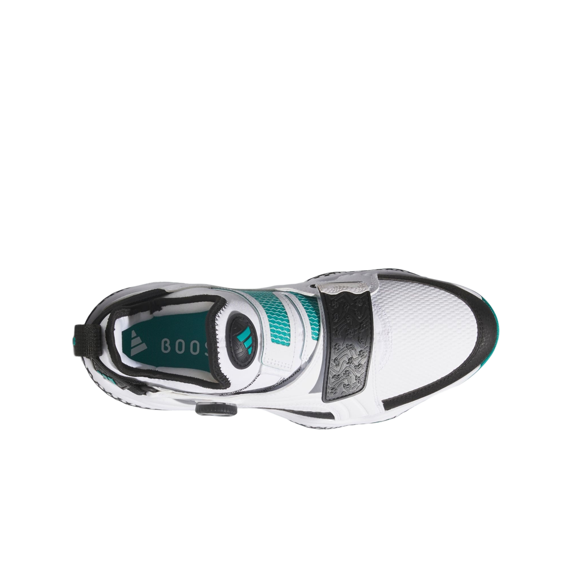 아디다스 골프 코드케이오스 25 미드컷 보아 스파이크리스 클라우드 화이트 코어 블랙(Adidas Golf Codechaos 25 Midcut Boa Spikeless Cloud White Core Black) - 2