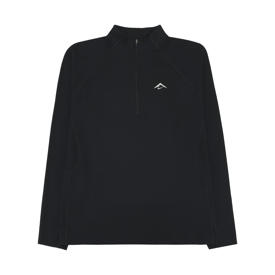 FV9995-010 Nike Trail Dri-Fit Midlayer Half Zip Black Summit White - Asia