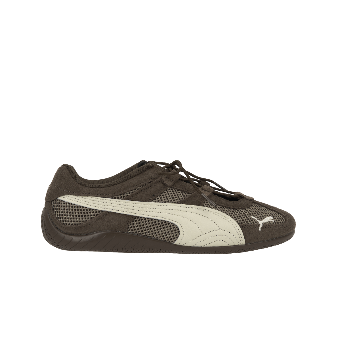 (W) 푸마 스피드캣 고 브라운 화이트((W) Puma Speedcat Go Brown White)