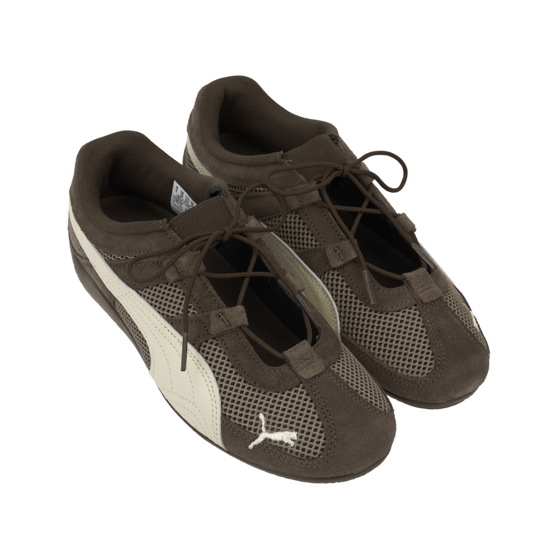 (W) 푸마 스피드캣 고 브라운 화이트((W) Puma Speedcat Go Brown White) - 4