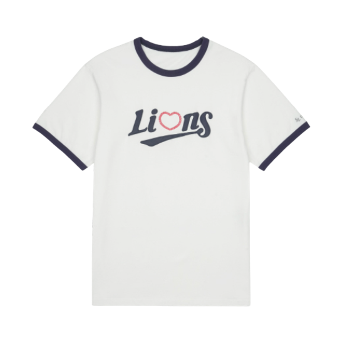 삼성 라이온즈 x 코이세이오 링거 티셔츠 화이트(Samsung Lions x Coyseio Ringer T-Shirt White)