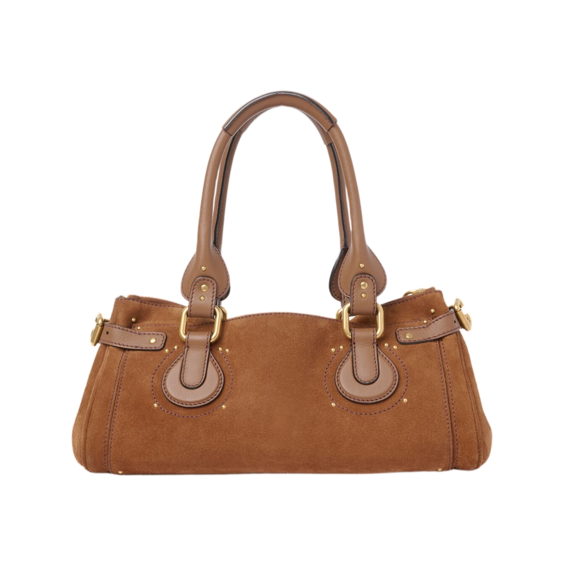 끌로에 패딩턴 백 스웨이드 레더 빈티지 브라운(Chloe Paddington Bag in Suede Leather Vintage Brown) - 3