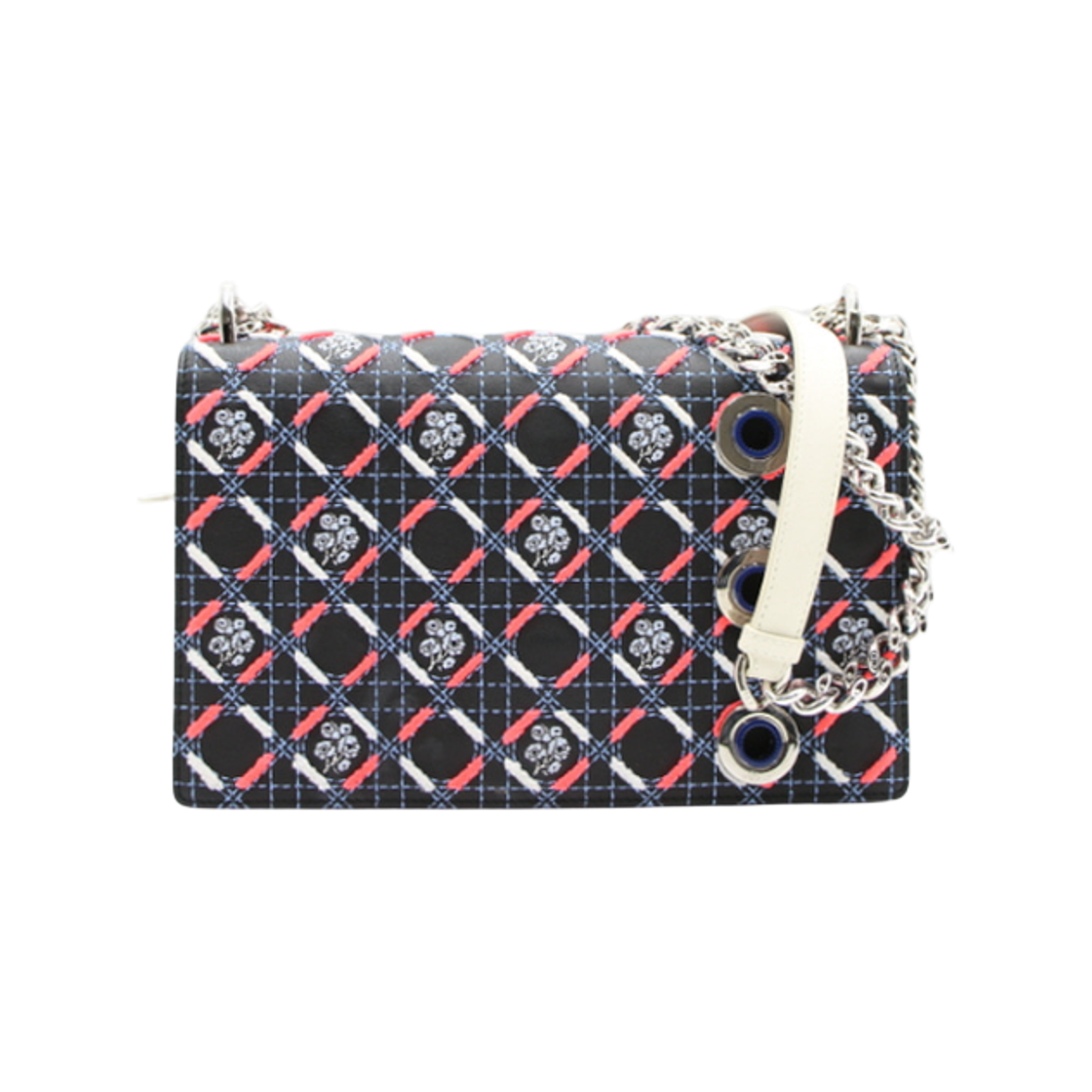 IT2MGIMUM4EB Dior M0422PAEA Limited Edition Diorama Silver Chain Shoulder Bag