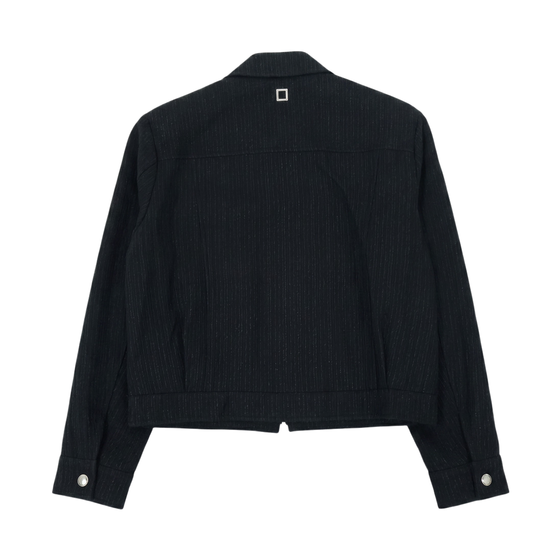 우영미 트위드 집업 자켓 블랙 - 26SS(Wooyoungmi Tweed Zip-Up Jacket Black - 26SS) - 2