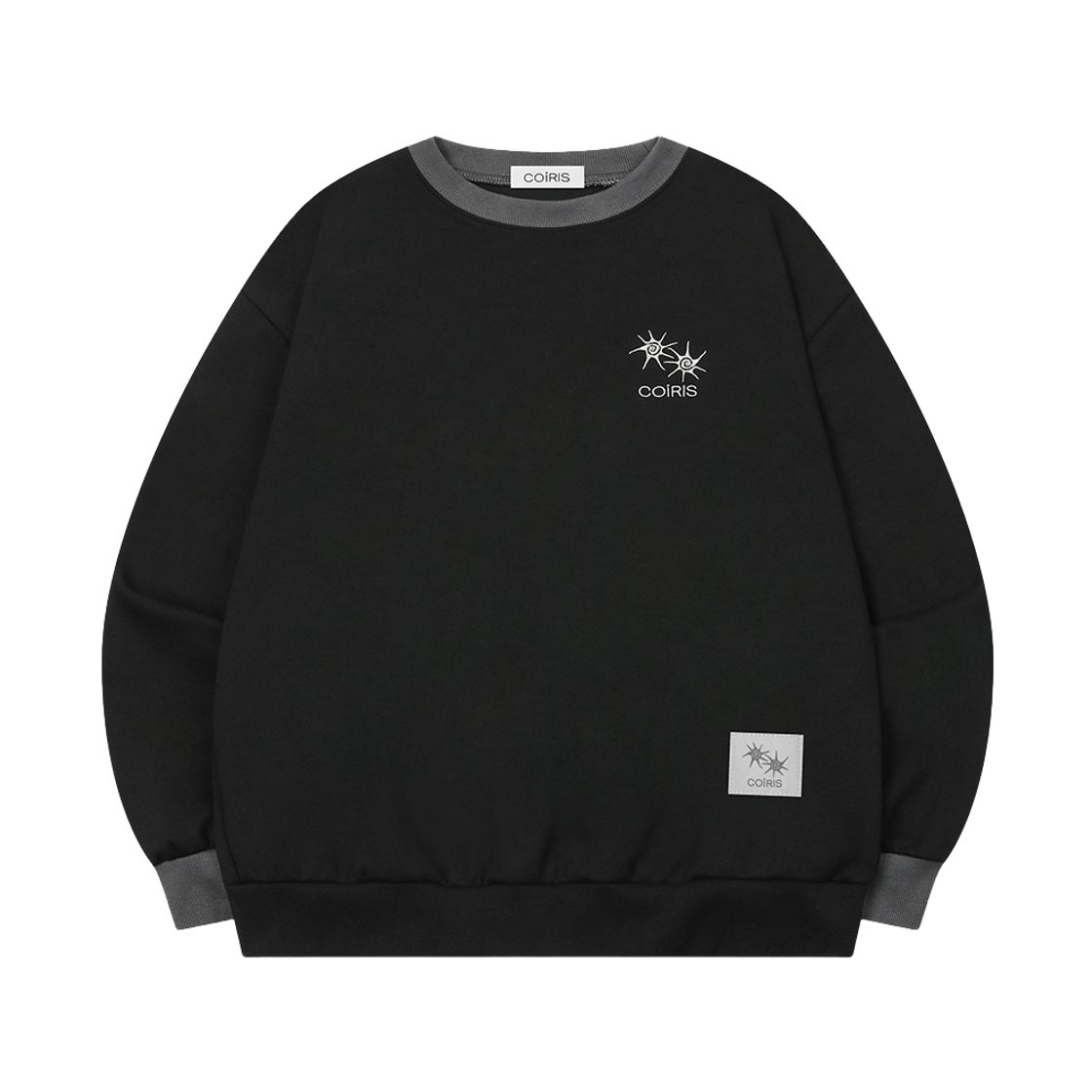 C-P00000DU Coiris Toned Small Logo Mtm Unisex Black