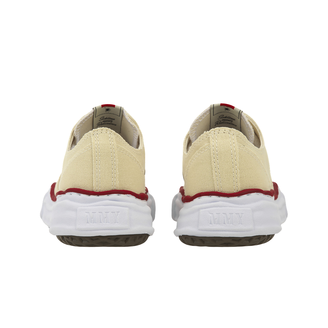메종 미하라 야스히로 피터슨 OG 솔 캔버스 로우탑 스니커즈 내츄럴(Maison Mihara Yasuhiro Peterson OG Sole Canvas Low-top Sneakers Natural) - 6