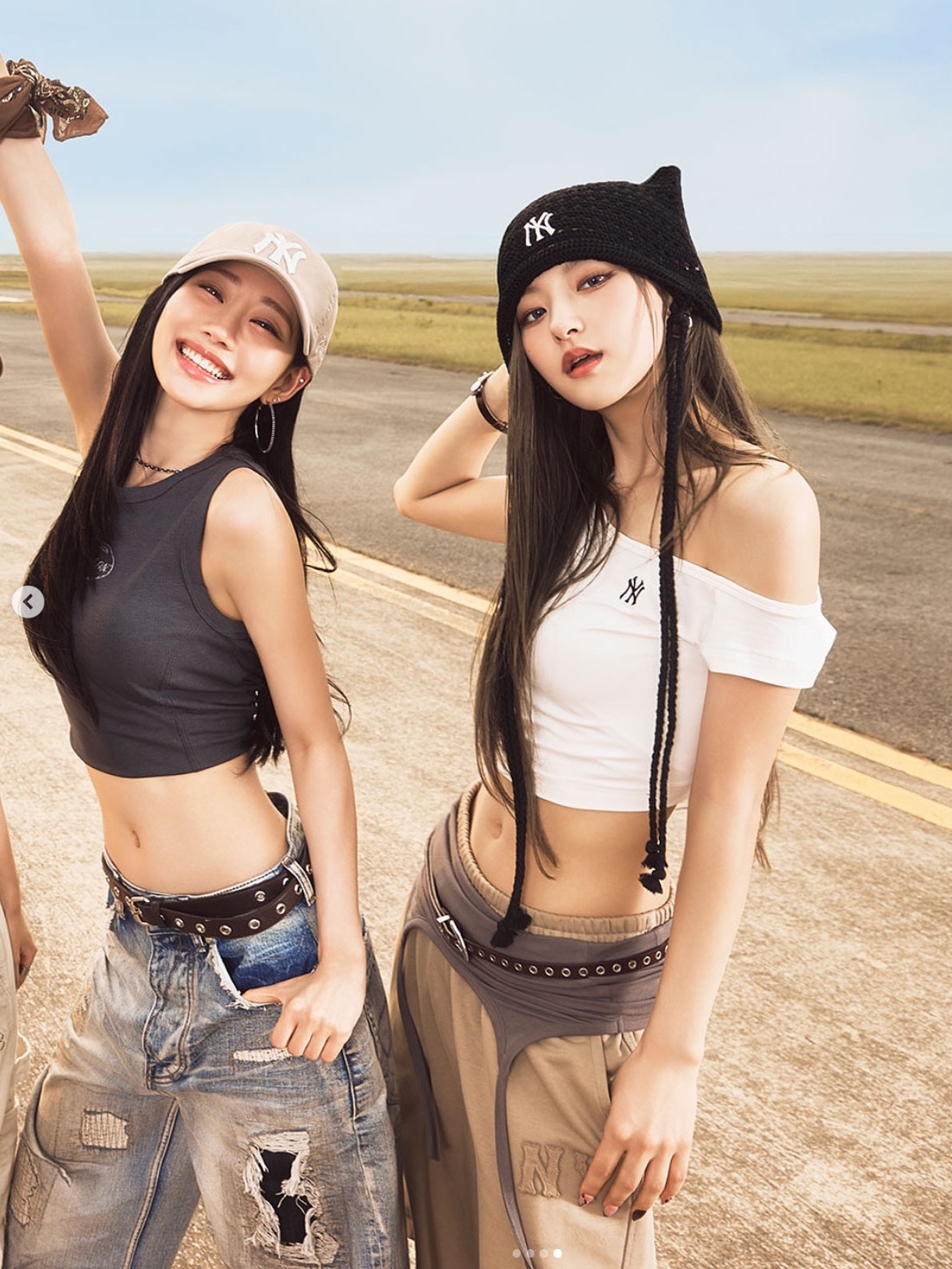 [트리플적립] PACOSPLY Sick Boy Denim Pants Blue 착용 스타일