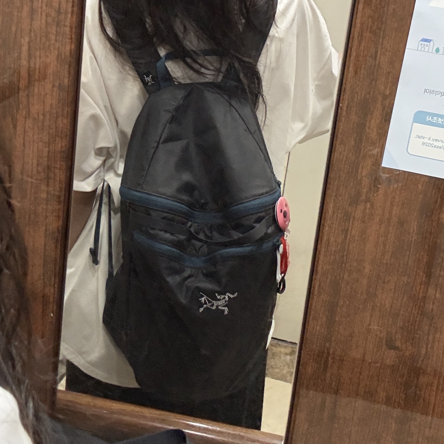 Arc'teryx Heliad 15 Backpack Lodestar 착용 스타일 - 2