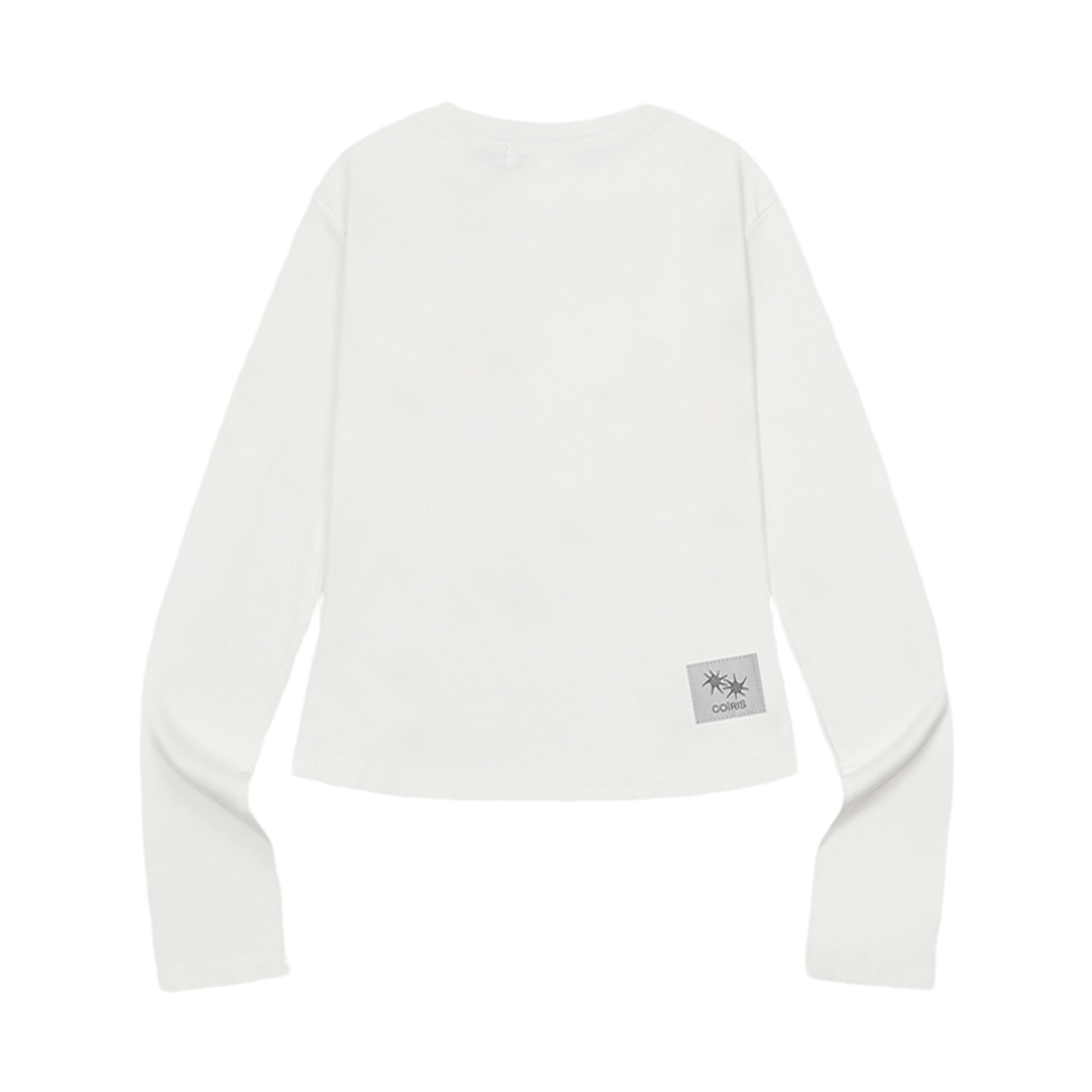코이리스 타론 7 버튼 헨리넥 롱 슬리브 티 화이트(Coiris Taron 7 Button Henry Neck Long Sleeve T White) - 2