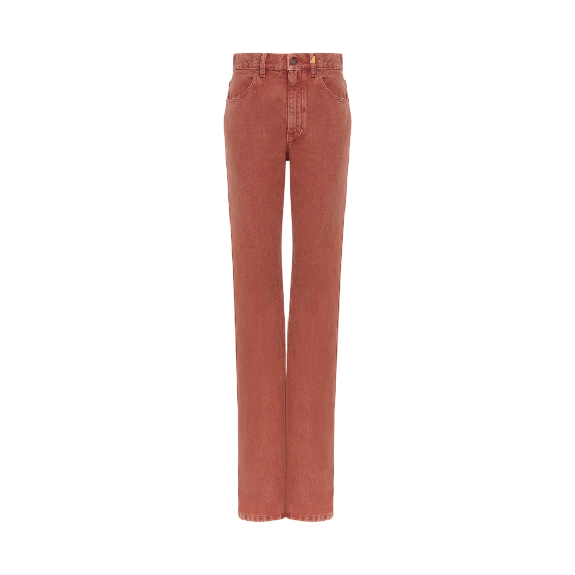 (W) 끌로에 스트레이트 진 데님 크림슨 브라운((W) Chloe Straight Jeans in Denim Crimson Brown) - 1