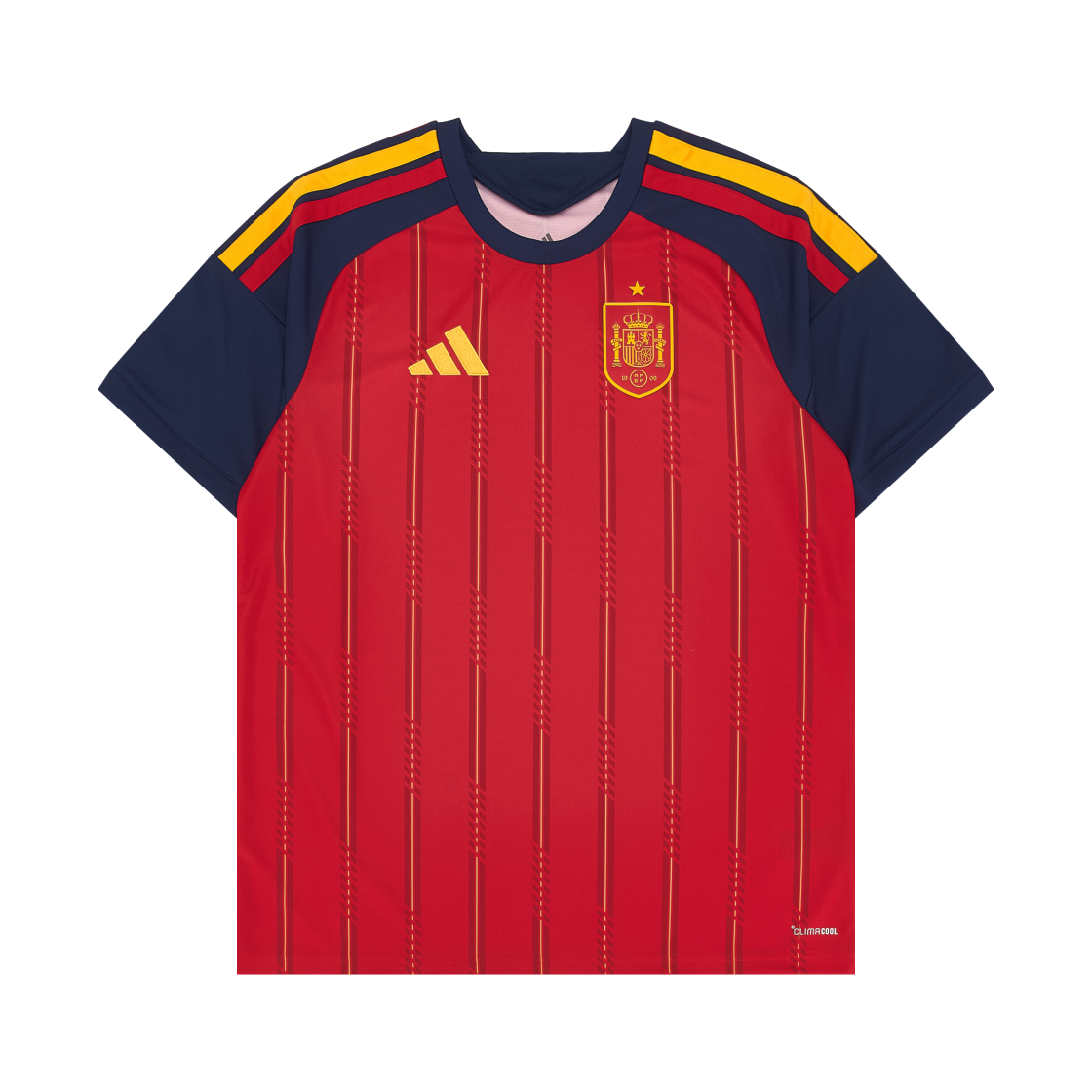 아디다스 스페인 2026 홈 저지 - KR 사이즈 (논 마킹 버전)(Adidas Spain 2026 Home Jersey Vivid Red - KR Sizing (Non Marking Ver.))
