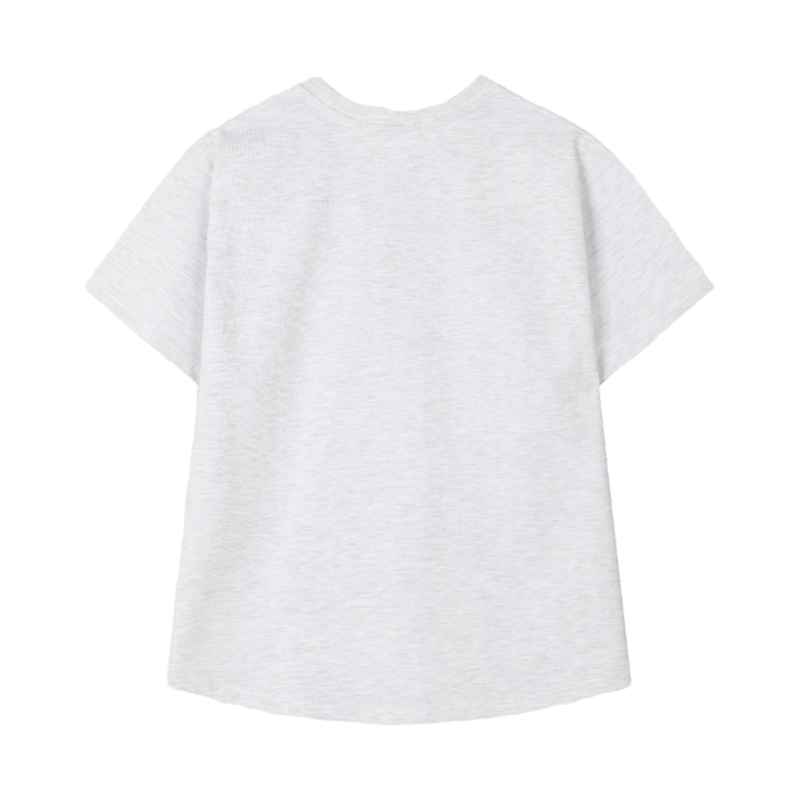 아크무어 하트 아카이브 레터링 티 멜란지 그레이(ARCMOOR Heart Archive Lettering T-Shirt Melange Grey) - 3