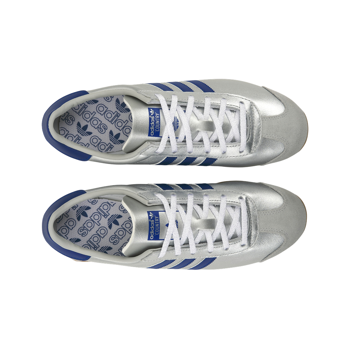 아디다스 컨트리 OG 매트 실버 브라이트 블루(Adidas Country OG Matte Silver Bright Blue) - 5