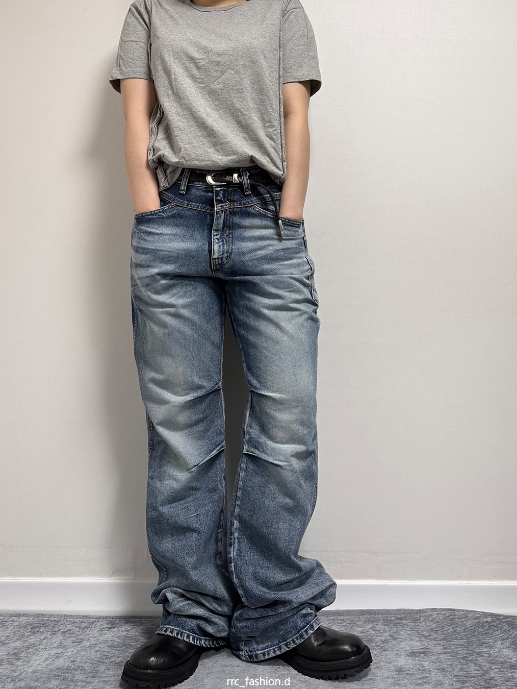 Our Legacy Belt 2cm Leather Black 착용 스타일 - 1