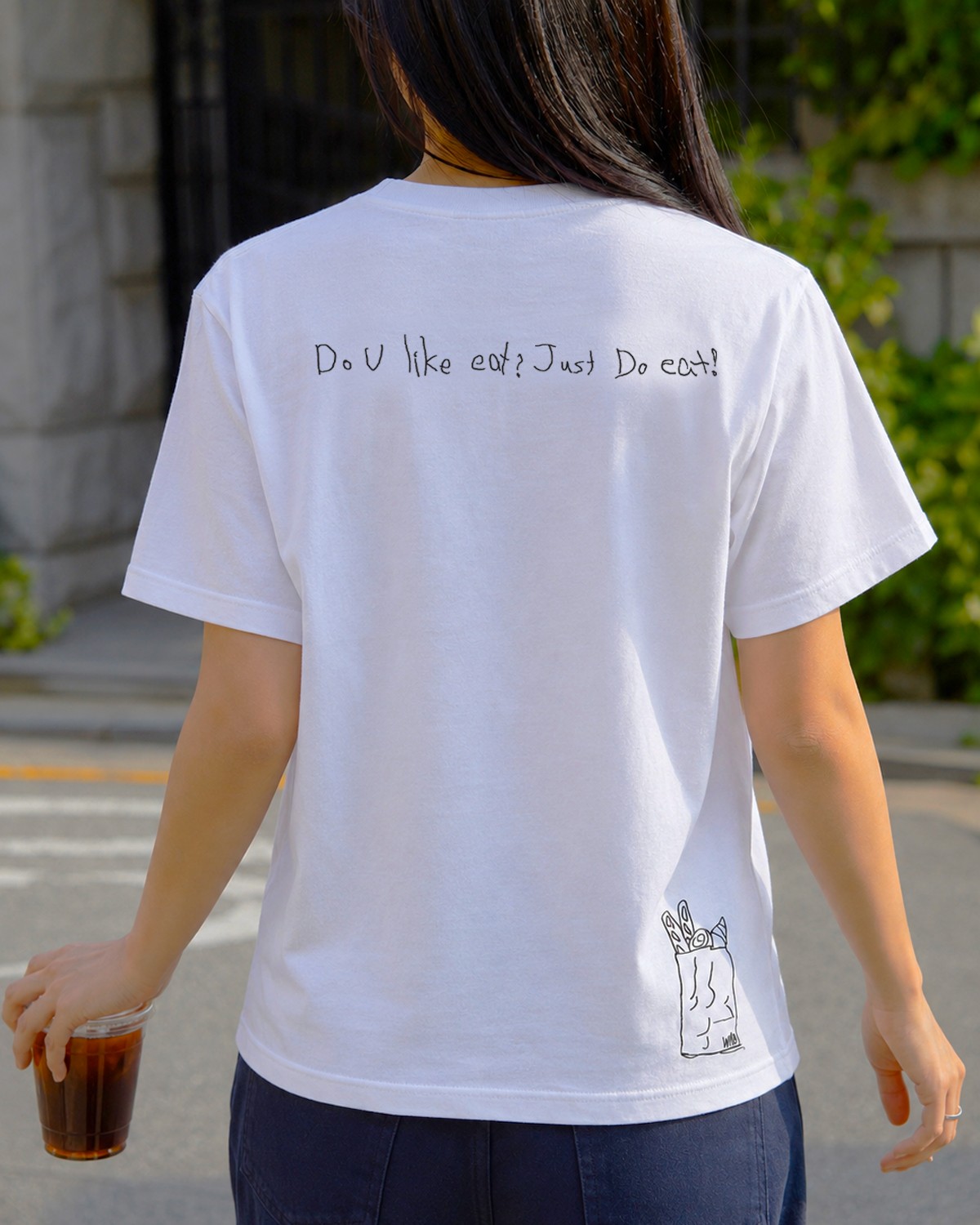 [KREAM 단독] 왓어브레드 스크립트 숏 슬리브 화이트([KREAM 단독] What A Bread Script Short Sleeve Tee White) - 5