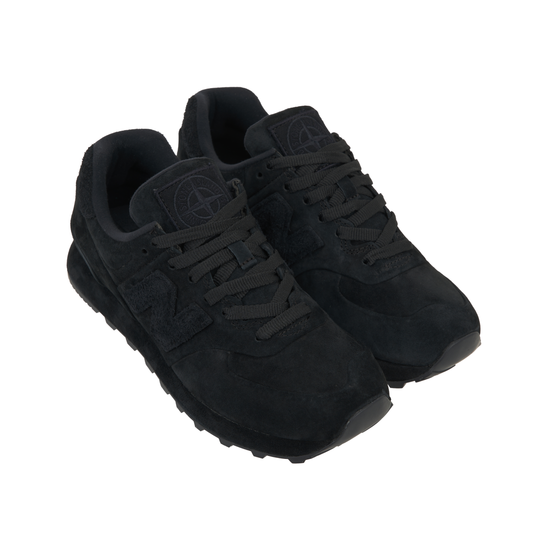 뉴발란스 x 스톤 아일랜드 574 고스트 네이비 블루(New Balance x Stone Island 574 Ghost Navy Blue) - 4