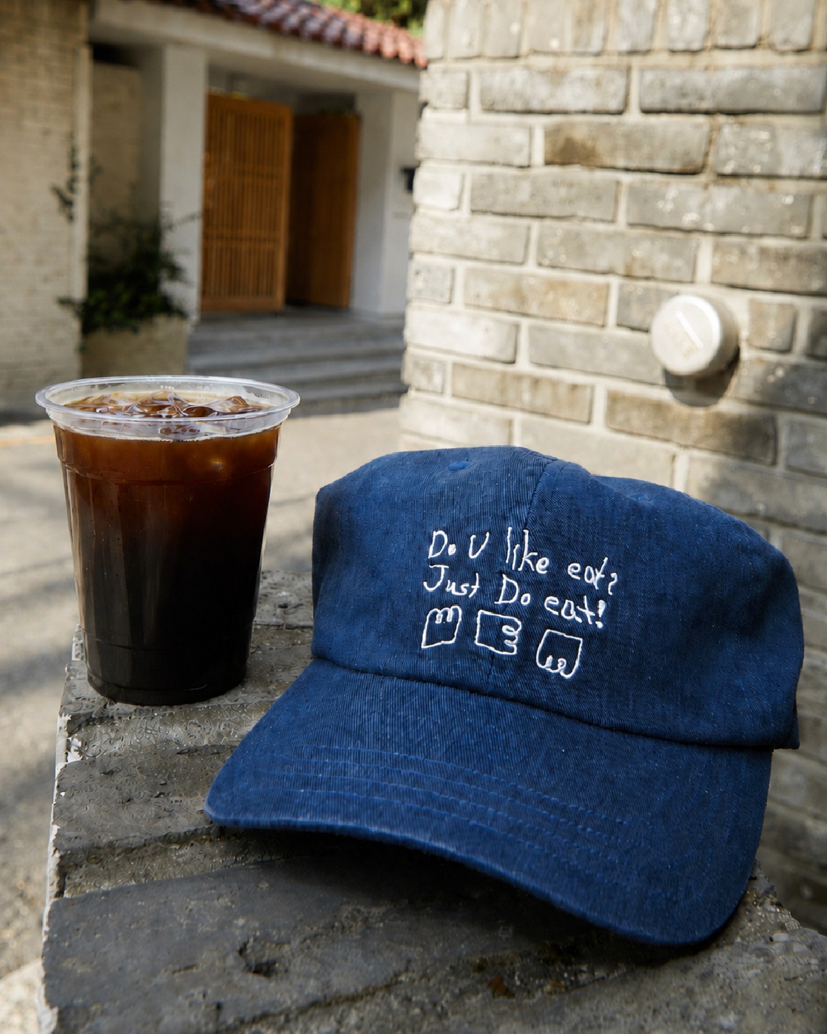 [KREAM 단독] 왓어브레드 스크립트 볼캡 네이비([KREAM 단독] What A Bread Script Ball Cap Navy) - 4
