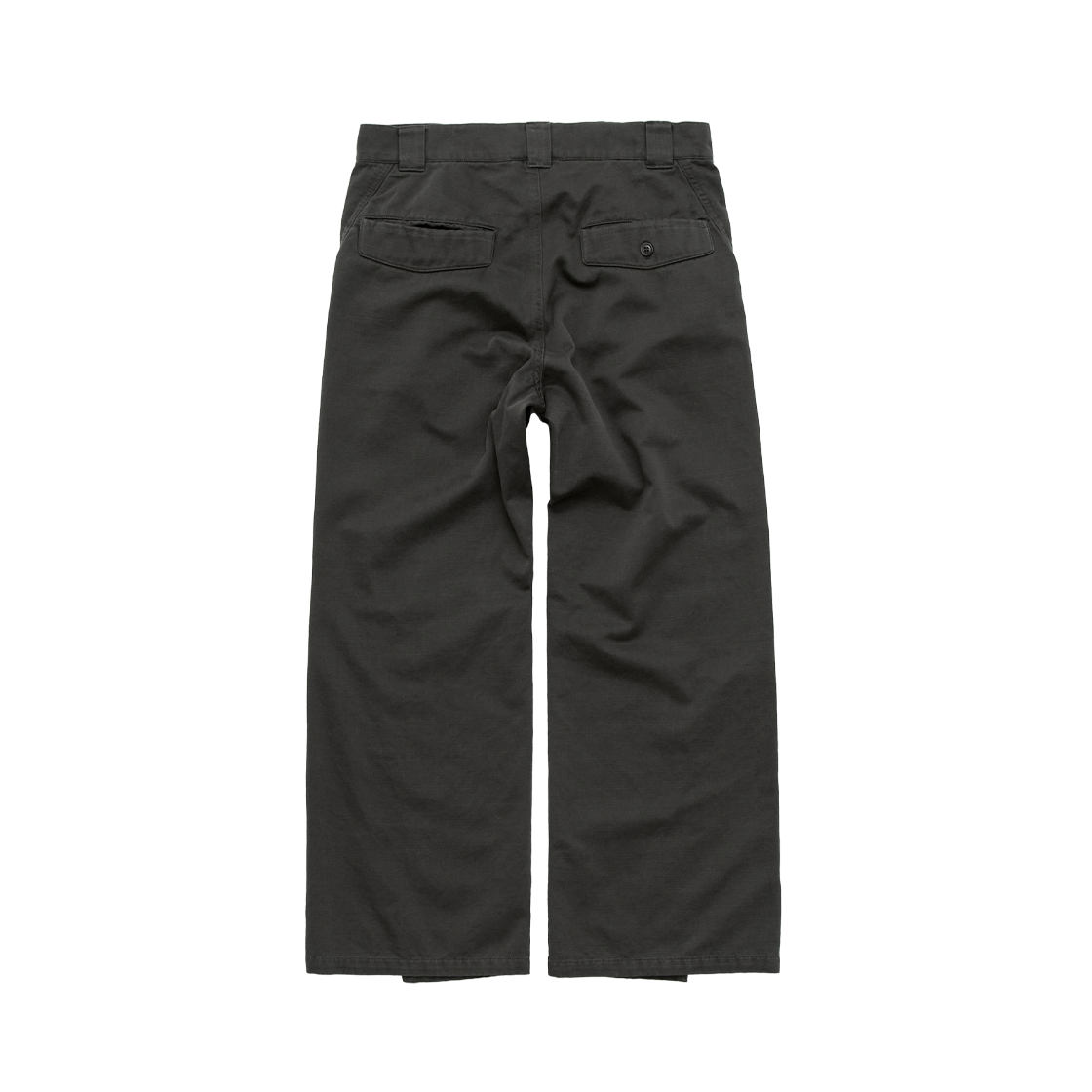 폴리테루 슬래쉬 오피서 팬츠 카키(Polyteru Slash Officer Pants Khaki) - 2