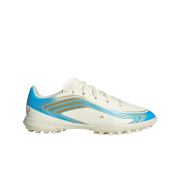 (J) Adidas F50 Messi Club Turf Football Ivory Semi Blue Burst