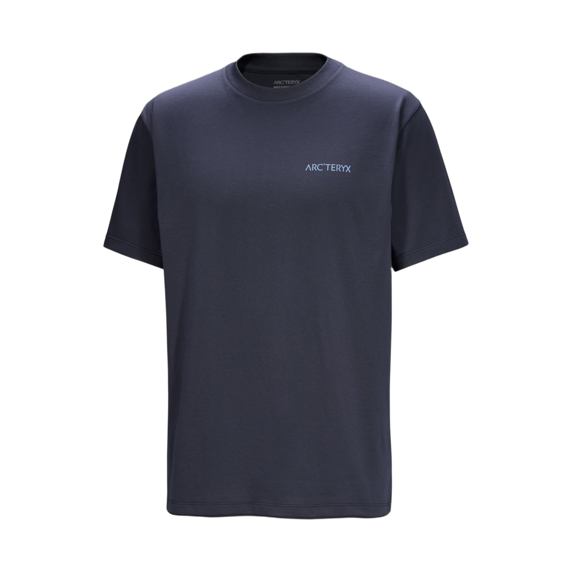 아크테릭스 크래그 SL 코튼 블러드 버드 SS 티셔츠 블랙 사파이어(Arc'teryx Kragg SL Cotton Blurred Bird SS T-Shirt Black Sapphire) - 1