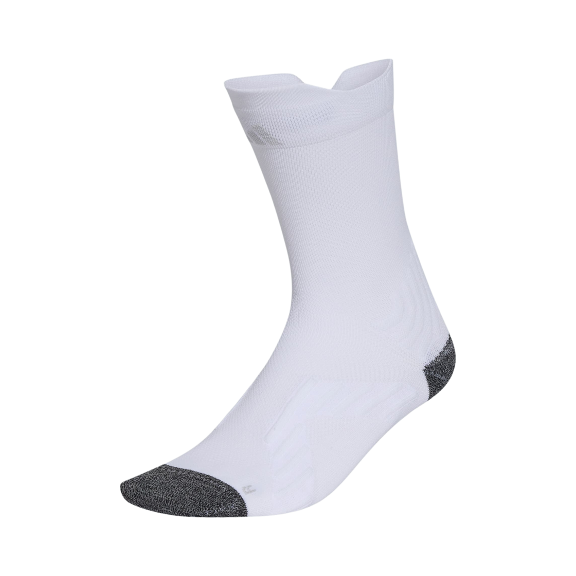 KR8970 Adidas Running Comfy Crew Socks White Grey Two