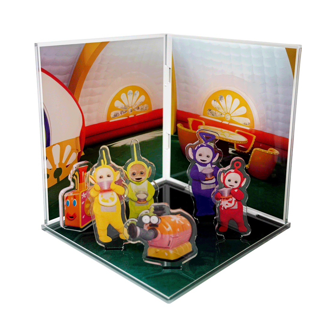 [텔레토비] 아크릴 디오라마 간식타임([Teletubbies] Acrylic Diorama - Snack Time)