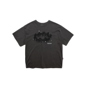 Riomeu Oval Horse Short Sleeve T-shirt_Charcoal