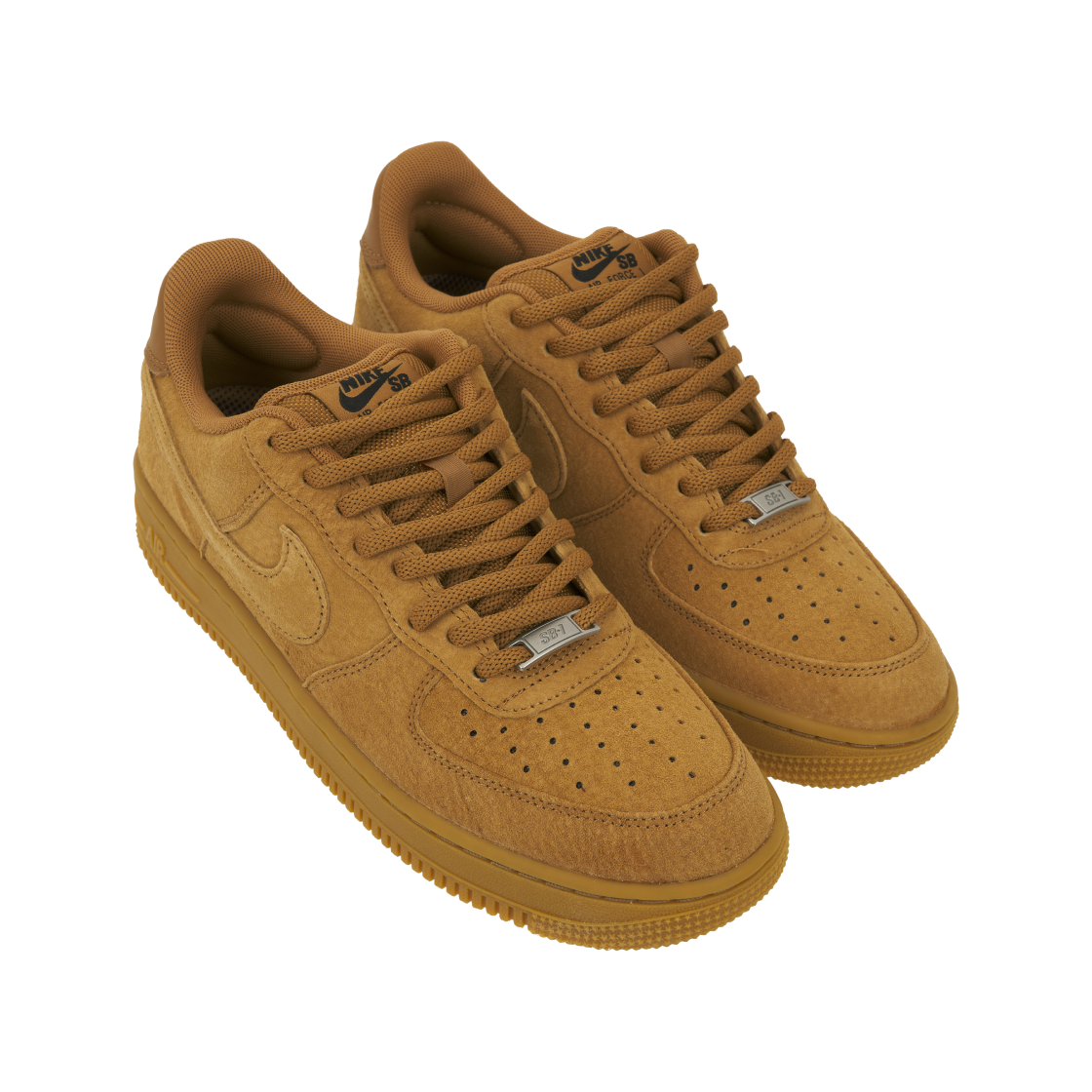 나이키 SB 에어포스 1 로우 플랙스 앤 블랙(Nike SB Air Force 1 Low Flax and Black) - 4