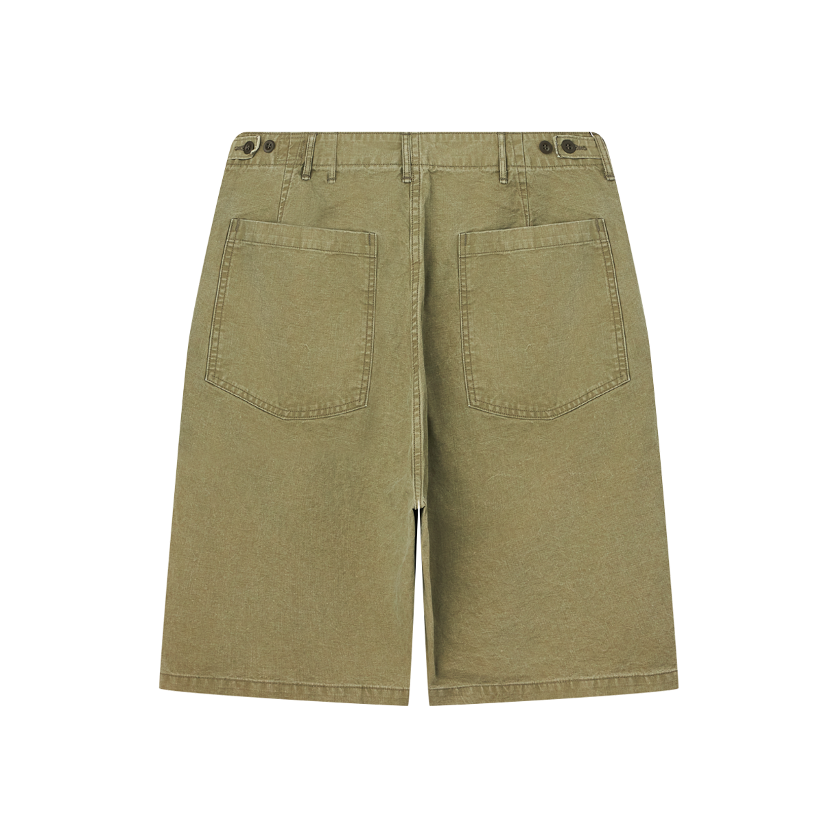 오어슬로우 썸머 퍼티그 쇼츠 그린 - 26SS(Orslow Summer Fatigue Shorts Green - 26SS) - 2