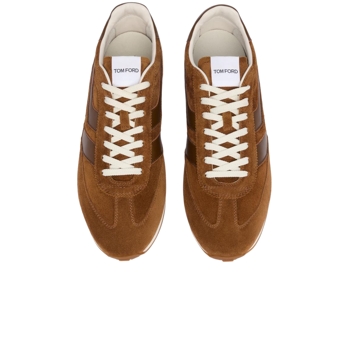 톰포드 스웨이드 믹 스니커즈 위스키 앰버(Tom Ford Suede Mick Sneaker Whisky Amber) - 3
