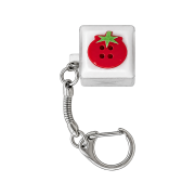 NINETEENFRIDAY Tomato Button Keycap Charm - (1 Button)
