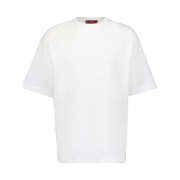 Gucci Embroidery Cotton Jersey T-Shirt White