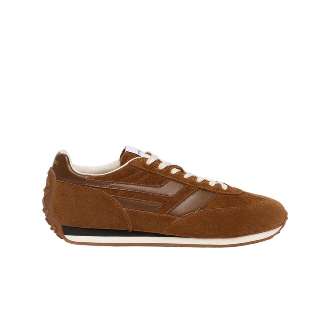 J1511-LCL046N-ERE Tom Ford Suede Mick Sneaker Whisky Amber