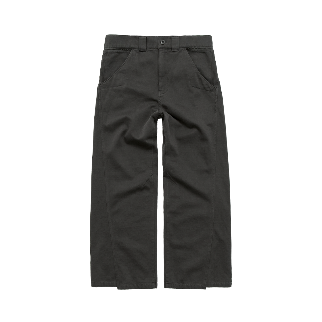 폴리테루 슬래쉬 오피서 팬츠 카키(Polyteru Slash Officer Pants Khaki)