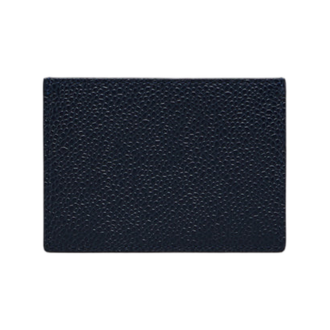 톰브라운 페블 그레인 레더 스트라이프 싱글 카드 홀더 네이비(Thom Browne Pebble Grain Leather Stripe Single Card Holder Navy) - 2