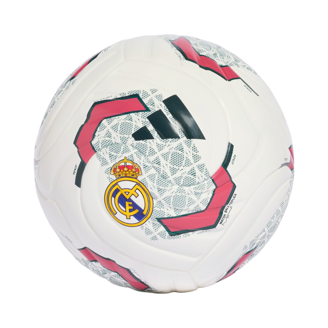 아디다스 레알 마드리드 홈 미니 볼 화이트 오로라 아이비(Adidas Real Madrid Home Mini Ball White Aurora Ivy)